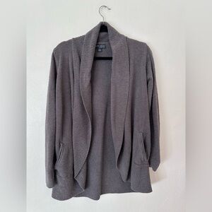 Barefoot Dreams Cozychic Lite Cardigan in Gray